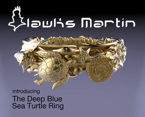 Sea Turtle Ring