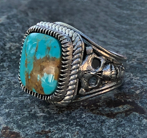 Twin Skull Ring