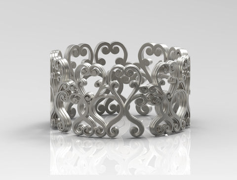 AVALON HEARTS BANGLE