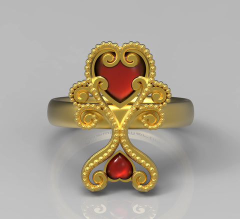 AVALON HEART RING