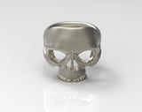 Jawless Skull Ring