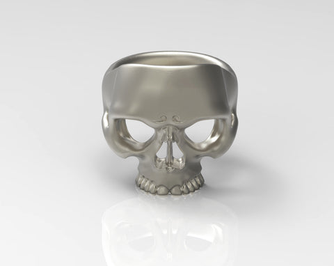 Jawless Skull Ring