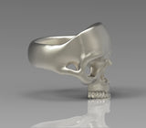 Jawless Skull Ring