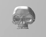 Jawless Skull Ring