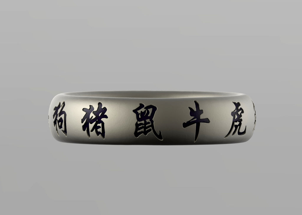 Chinese on sale zodiac ring