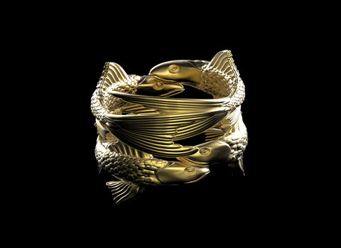 Four Fish Ring