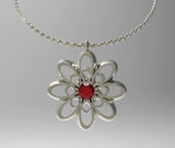 INFINITY FLOWER PENDANT