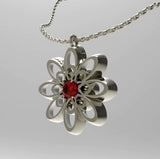 INFINITY FLOWER PENDANT