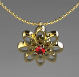 INFINITY FLOWER PENDANT