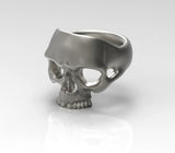 Jawless Skull Ring