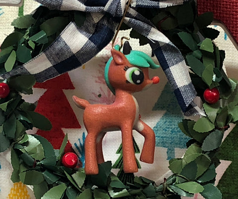 Rudy the Reindeer collectable ornament.